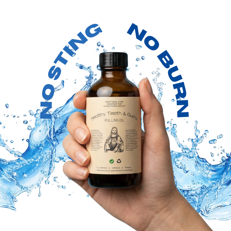 All-In-One Natural Oil Pulling Rinse