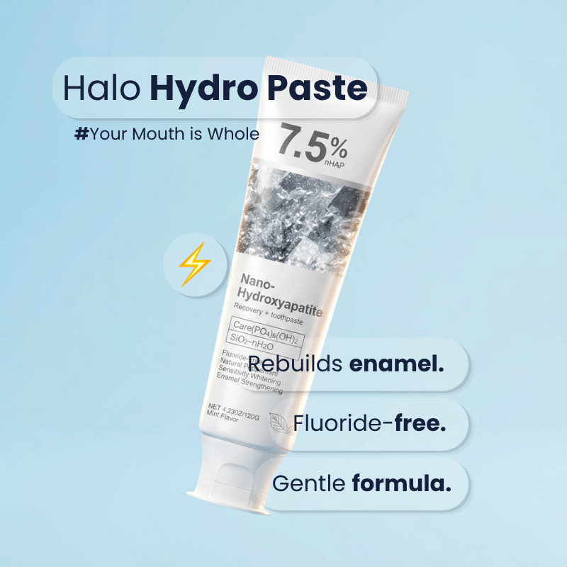 The Halo Hydroxyapatite Paste