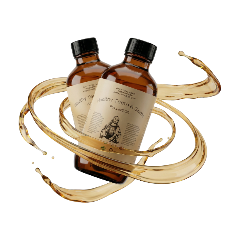 All-In-One Natural Oil Pulling Rinse