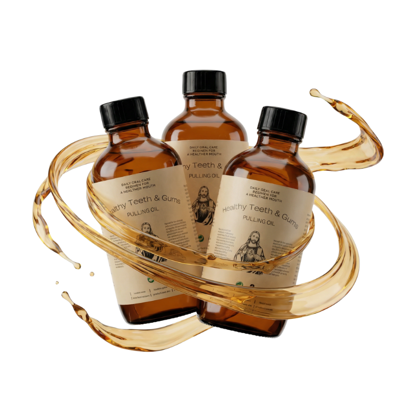 All-In-One Natural Oil Pulling Rinse