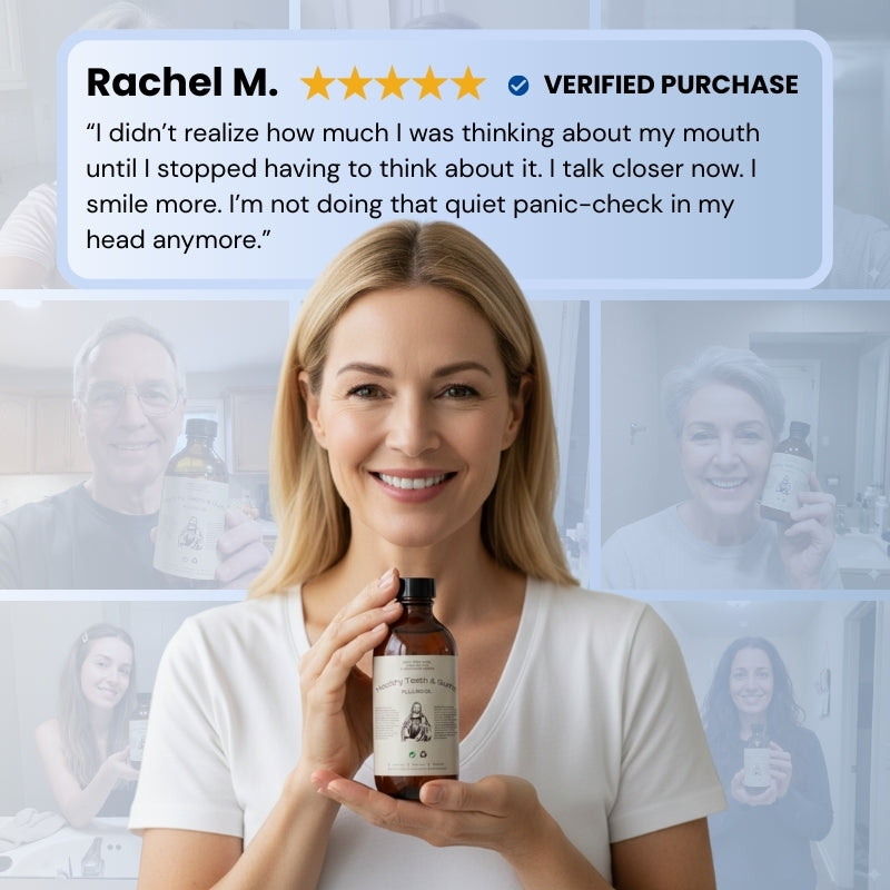 All-In-One Natural Oil Pulling Rinse