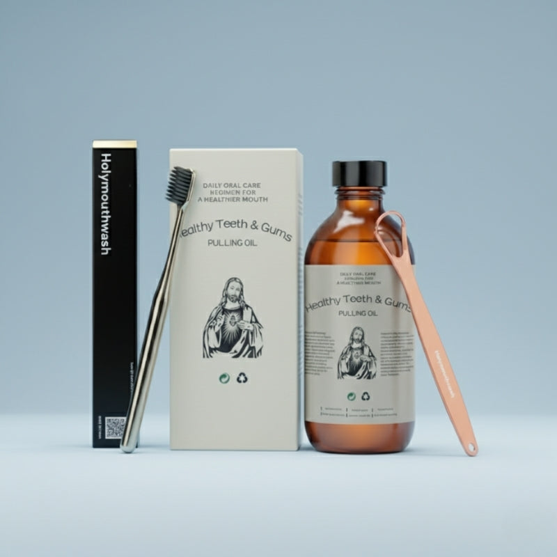 All-In-One Natural Oil Pulling Rinse