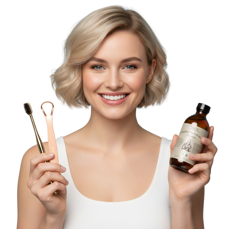 All-In-One Natural Oil Pulling Rinse