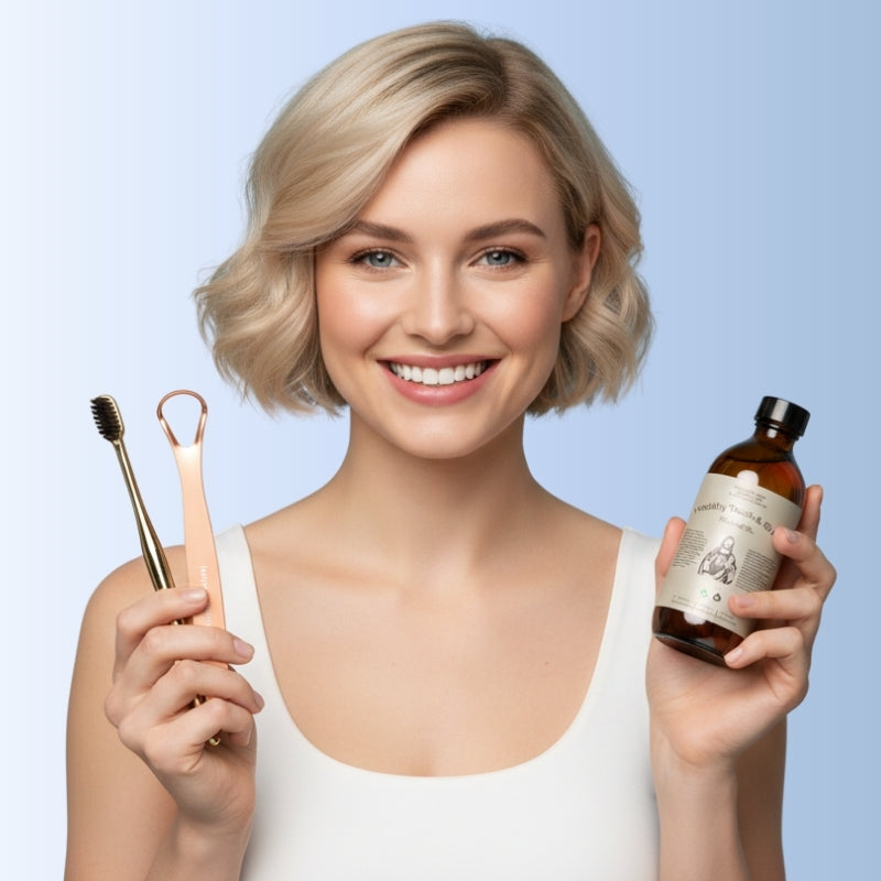 All-In-One Natural Oil Pulling Rinse