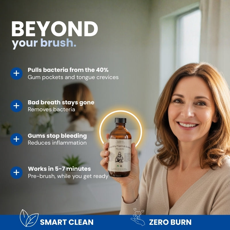 All-In-One Natural Oil Pulling Rinse