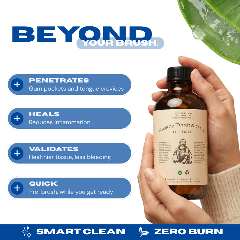 All-In-One Natural Oil Pulling Rinse