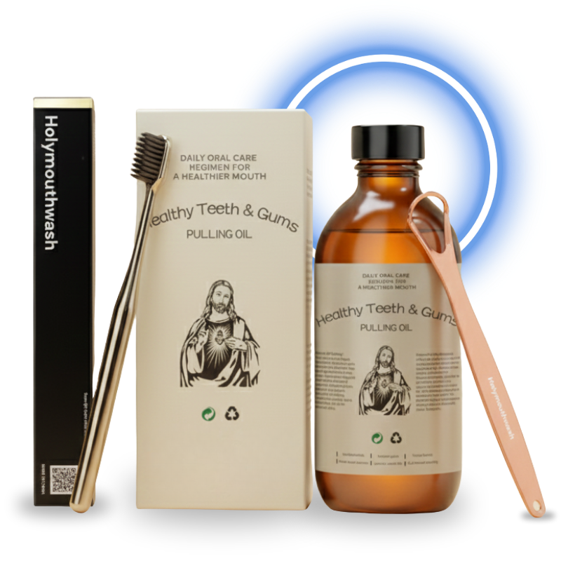 All-In-One Natural Oil Pulling Rinse