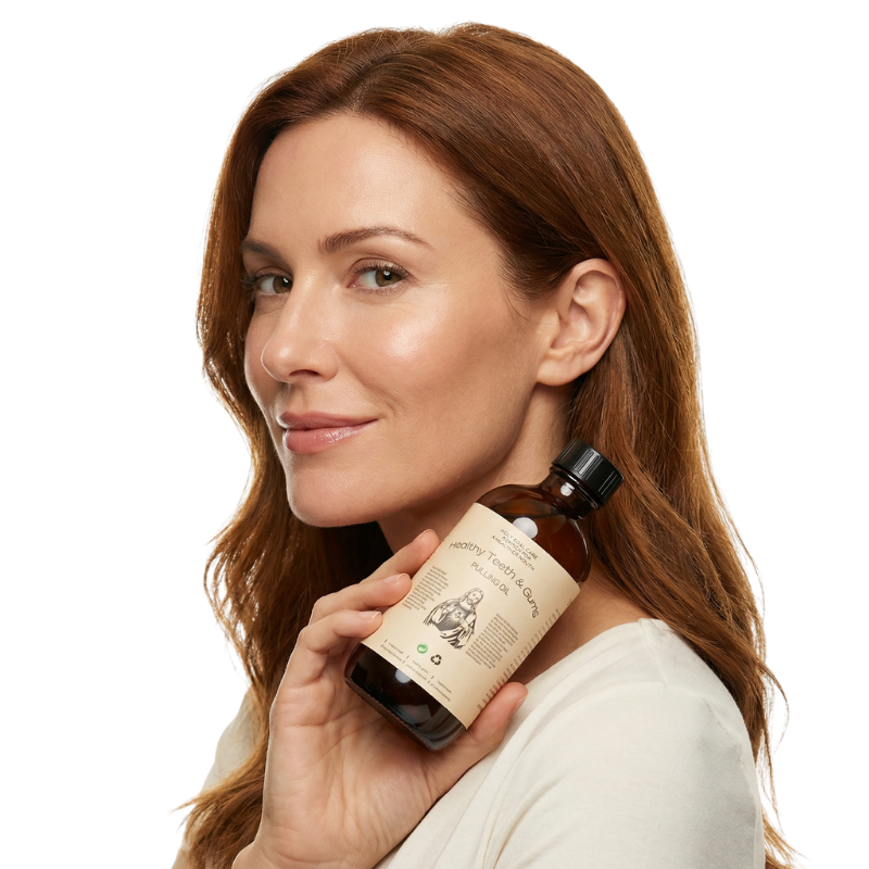 All-In-One Natural Oil Pulling Rinse